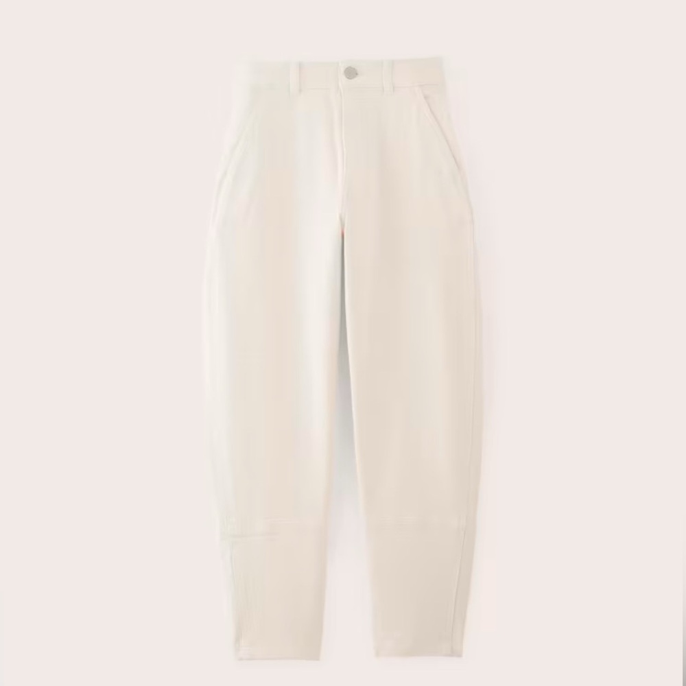 Everlane The Utility Barrel Pant in Bone